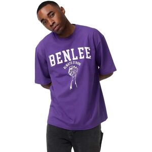 Benlee Lieden Short Sleeve T-shirt Purple / White L Men Benlee Lieden Short Sleeve T-shirt Purple / White L Men