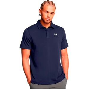 Under Armour Icon Short Sleeve Polo Midnight Navy / White 2XL Men Under Armour Icon Short Sleeve Polo Midnight Navy / White 2XL Men