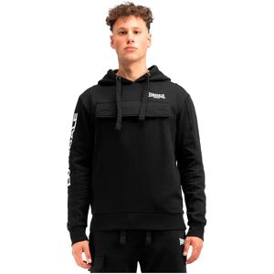 Lonsdale Rushen Hoodie Black / White / Olive S Men Lonsdale Rushen Hoodie Black / White / Olive S Men