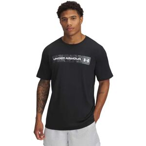 Under Armour Camo Chest Stripe Short Sleeve T-shirt Black / Marine OD Green / White M Men Under Armour Camo Chest Stripe Short Sleeve T-shirt Black / Marine OD Green / White M Men