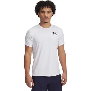 Under Armour Heatgear Fitted Short Sleeve T-shirt White / Black 3XL Men Under Armour Heatgear Fitted Short Sleeve T-shirt White / Black 3XL Men