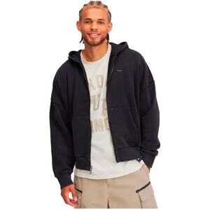 Under Armour Icon Heavyweight Fleece Wash Full Zip Sweatshirt Black / White M Men Under Armour Icon Heavyweight Fleece Wash Full Zip Sweatshirt Black / White M Men