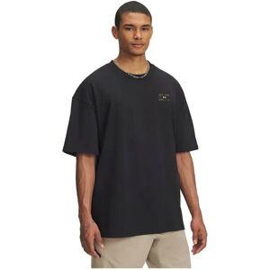 Under Armour Hwt Woven Label Short Sleeve T-shirt Black M Men Under Armour Hwt Woven Label Short Sleeve T-shirt Black M Men