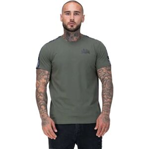 Lonsdale Brindister Short Sleeve T-shirt Olive / Black / White 3XL Men Lonsdale Brindister Short Sleeve T-shirt Olive / Black / White 3XL Men