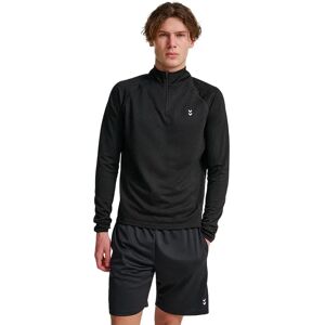 Hummel Pulse Midlayer Half Zip Sweatshirt Black S Men Hummel Pulse Midlayer Half Zip Sweatshirt Black S Men
