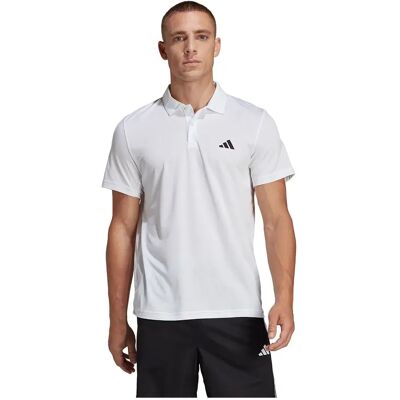 Adidas Tr-es Base Short Sleeve Polo White / Black S Men Adidas Tr-es Base Short Sleeve Polo White / Black S Men