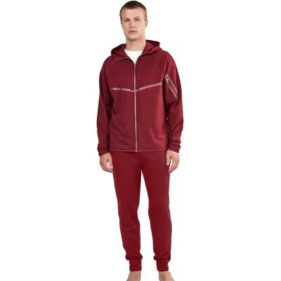 Gisela Fleece Jacket Maroon L Men Gisela Fleece Jacket Maroon L Men