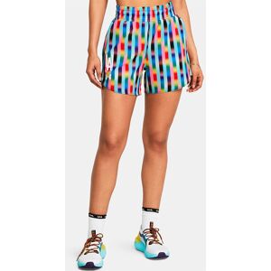 Under Armour Flex Woven 5inch Pride Shorts Sky Blue / Sunset Pink / White M Women