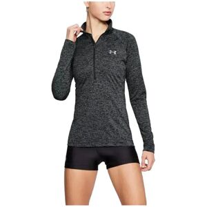 Under Armour Tech™ Twist Half Zip Long Sleeve T-shirt Black / Black S Women Under Armour Tech™ Twist Half Zip Long Sleeve T-shirt Black / Black S Women