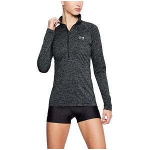 Under Armour Tech™ Twist Half Zip Long Sleeve T-shirt Black / Black S Women Under Armour Tech™ Twist Half Zip Long Sleeve T-shirt Black / Black S Women