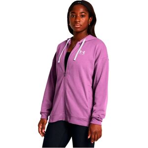 Under Armour Rival Terry Os Jacket Provence Purple / Purple Ace L Women Under Armour Rival Terry Os Jacket Provence Purple / Purple Ace L Women