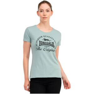 Lonsdale Rowrah Short Sleeve T-shirt 2 Units Black / Mint L Women Lonsdale Rowrah Short Sleeve T-shirt 2 Units Black / Mint L Women
