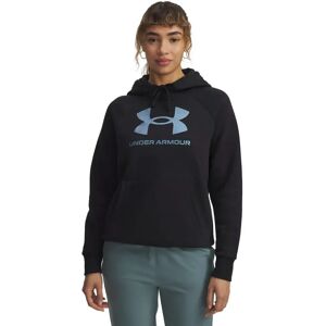 Under Armour Rival Fleece Shimmer Hoodie Black / Iridescent L Women Under Armour Rival Fleece Shimmer Hoodie Black / Iridescent L Women