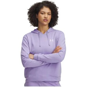 Under Armour Rival Terry Hoodie Purple / White S Women Under Armour Rival Terry Hoodie Purple / White S Women