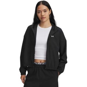 Under Armour Rival Woven Jacket Black / White XL Women Under Armour Rival Woven Jacket Black / White XL Women