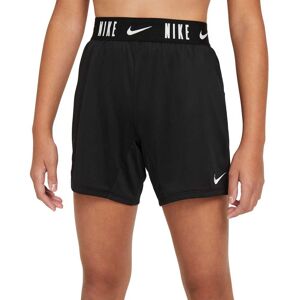 Nike Dri-fit Trophy 6´´ Shorts Black / Black / White 12-13 Years Girls