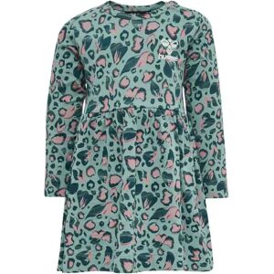 Hummel Sonja Long Sleeve Dress Mineral Blue 62 cm Girls Hummel Sonja Long Sleeve Dress Mineral Blue 62 cm Girls