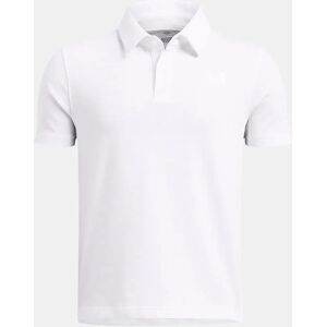 Under Armour Icon Short Sleeve Polo White / White 14-16 Years Boys Under Armour Icon Short Sleeve Polo White / White 14-16 Years Boys
