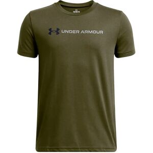 Under Armour Logo Wordmark Short Sleeve T-shirt Marine OD Green / Black / Steel 18-20 Years Boys Under Armour Logo Wordmark Short Sleeve T-shirt Marine OD Green / Black / Steel 18-20 Years Boys