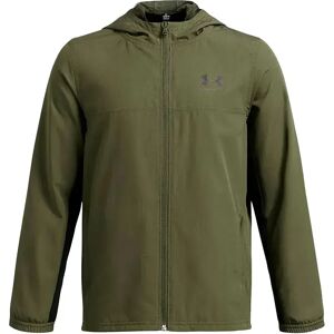 Under Armour Rival Woven Jacket Marine OD Green / Black / Black 18-20 Years Boys Under Armour Rival Woven Jacket Marine OD Green / Black / Black 18-20 Years Boys