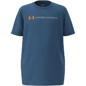 Under Armour Logo Wordmark Short Sleeve T-shirt Blue / Mod Gray 14-16 Years Boys Under Armour Logo Wordmark Short Sleeve T-shirt Blue / Mod Gray 14-16 Years Boys