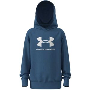 Under Armour Rival Fleece Big Logo Hoodie Blue / White 7 Years Boys Under Armour Rival Fleece Big Logo Hoodie Blue / White 7 Years Boys