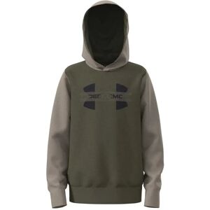 Under Armour Rival Fleece Colorblock Garphic Hoodie Green / Black 8 Years Boys Under Armour Rival Fleece Colorblock Garphic Hoodie Green / Black 8 Years Boys