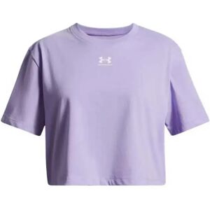 Under Armour Rival Short Sleeve T-shirt Purple / White 14-16 Years Girls Under Armour Rival Short Sleeve T-shirt Purple / White 14-16 Years Girls
