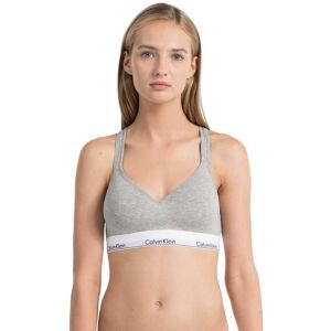 Calvin Klein Underwear Modern Cotton Lette Sports Bra Grey Heather M Women