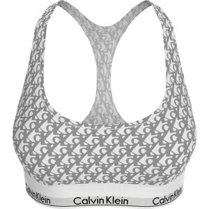 Calvin Klein Modern Cotton Lette Sports Bra Plush Monogram S Women