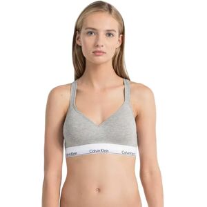 Calvin Klein Underwear Modern Cotton Lette Sports Bra Grey Heather M Women Calvin Klein Underwear Modern Cotton Lette Sports Bra Grey Heather M Women