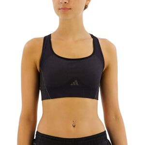 Adidas Aerk Low Impact Sports Bra Black / Grey Six XL Women Adidas Aerk Low Impact Sports Bra Black / Grey Six XL Women