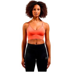 Odlo Seamless Soft 2.0 Padded Sports Bra Living Coral M Women Odlo Seamless Soft 2.0 Padded Sports Bra Living Coral M Women