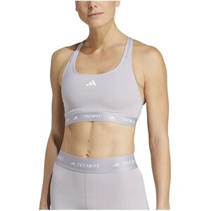 adidas TECHFIT Medium-Support Grey Sports Bra - Sports Type adidas TECHFIT Medium-Support Grey Sports Bra - Sports Type