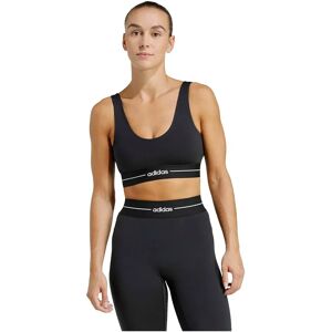 Adidas Hyperglam Low Impact Sports Bra Black L Women Adidas Hyperglam Low Impact Sports Bra Black L Women