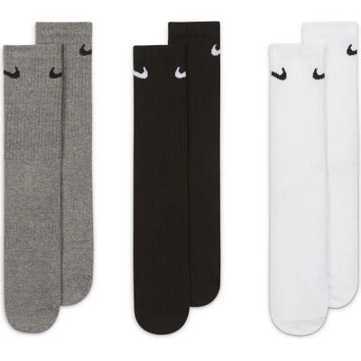 Nike Everyday Lightweight Crew Socks 3 Pairs Multicolor UK 11-14.5 male Nike Everyday Lightweight Crew Socks 3 Pairs Multicolor UK 11-14.5 male