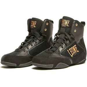 Leone1947 Premium Boxing Shoes Black UK 9 Men,Women Leone1947 Premium Boxing Shoes Black UK 9 Men,Women