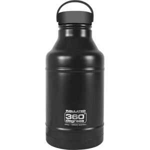 360 Degrees Growler 1800ml Bottle Black One Size unisex 360 Degrees Growler 1800ml Bottle Black One Size unisex