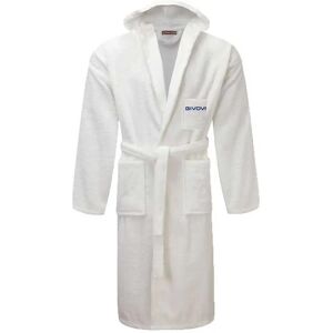 Givova Cinigliato - White - S - Terry Bathrobe Givova Cinigliato - White - S - Terry Bathrobe