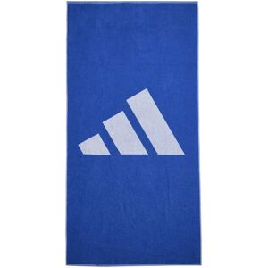 Adidas Large 3 Stripes Towel Team Royal Blue / White One Size unisex Adidas Large 3 Stripes Towel Team Royal Blue / White One Size unisex