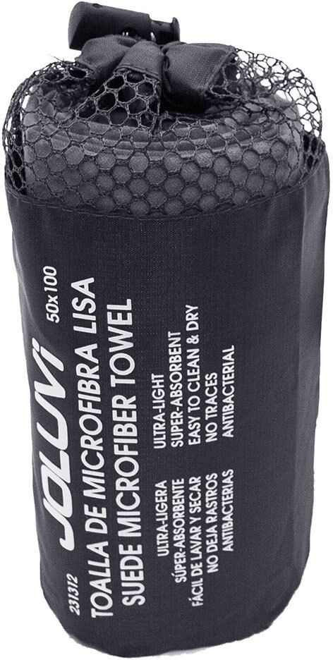 Joluvi Micro Fiber L Towel Charcoal One Size unisex