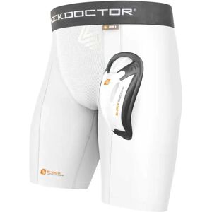 Shock Doctor Core Compression Bioflex Groin Guard White S unisex Shock Doctor Core Compression Bioflex Groin Guard White S unisex