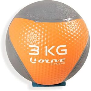 Olive Logo Medicine Ball 3kg Orange 3 kg unisex Olive Logo Medicine Ball 3kg Orange 3 kg unisex