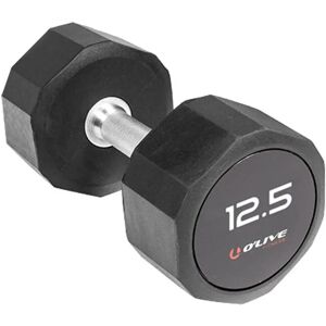 Olive Pro-style 12.5kg Dumbbells - Fitness Equipment Olive Pro-style 12.5kg Dumbbells - Fitness Equipment