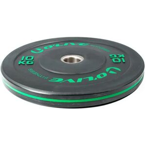 Olive Olympic Bumper Plate 10kg Black 10 kg unisex Olive Olympic Bumper Plate 10kg Black 10 kg unisex