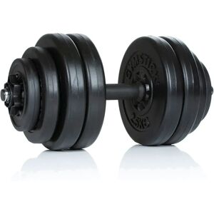 Gymstick Vinyl Set 15kg Dumbbell Black 15 kg unisex Gymstick Vinyl Set 15kg Dumbbell Black 15 kg unisex