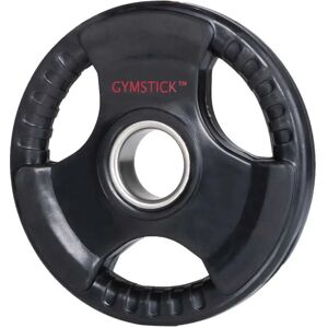 Gymstick Rubber 20kg Plate Black 20 kg unisex Gymstick Rubber 20kg Plate Black 20 kg unisex