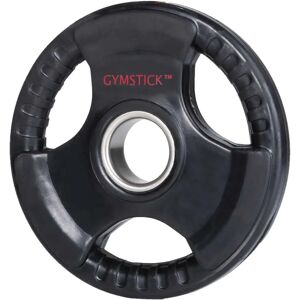 Gymstick Rubber 25kg Plate Black 25 kg unisex Gymstick Rubber 25kg Plate Black 25 kg unisex