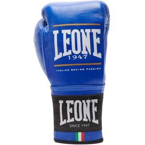 Leone1947 Shock Plus Artificial Leather Boxing Gloves Italian Blue 8 oz unisex Leone1947 Shock Plus Artificial Leather Boxing Gloves Italian Blue 8 oz unisex