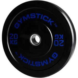 Gymstick Hi-impact 20kg Olympic Bumper Plate Black 20 kg unisex Gymstick Hi-impact 20kg Olympic Bumper Plate Black 20 kg unisex